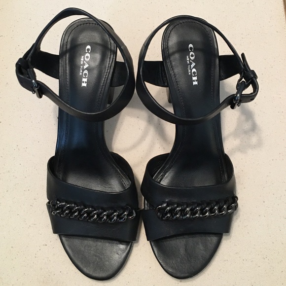 Coach Block Heels - Picture 1 of 8